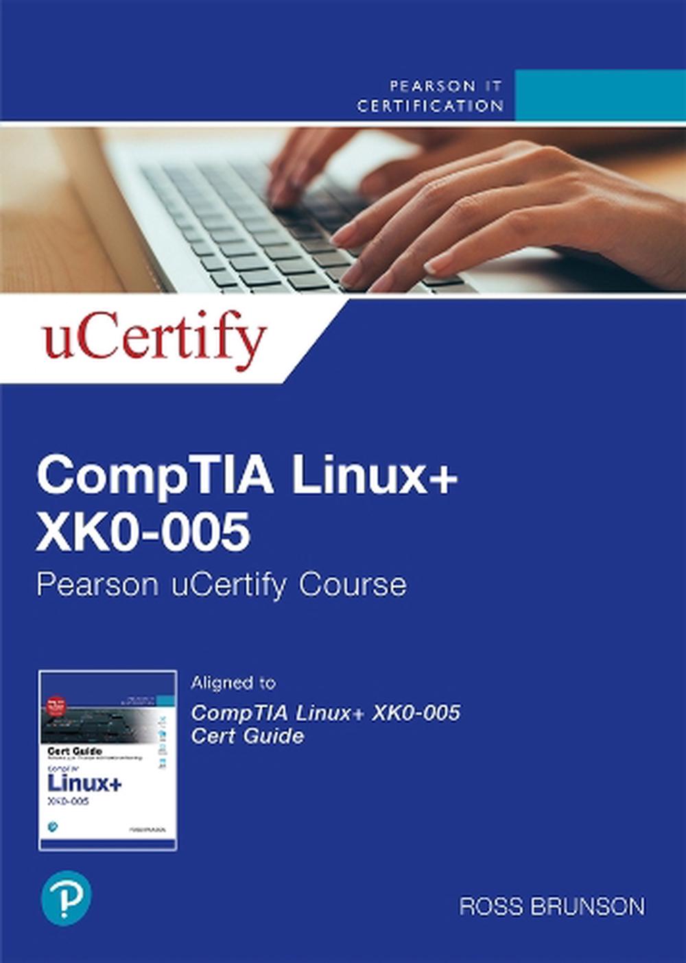 CompTIA Linux+ XK0-005 Pearson uCertify Course Access Code Card, 9780137897179