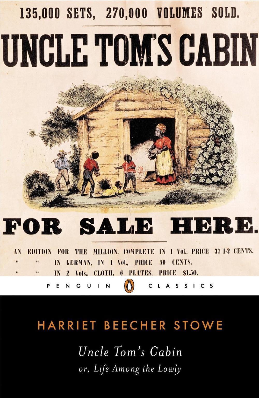 Uncle Tom's Cabin by Harriet Stowe - ISBN: 9780140390032