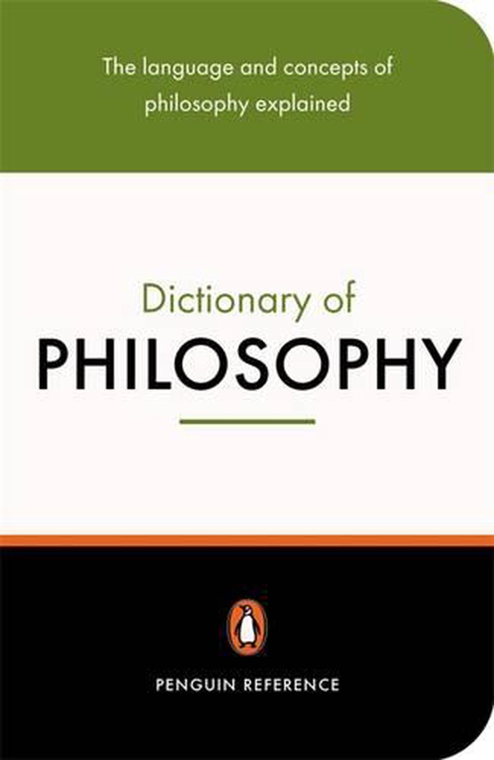 The Penguin Dictionary of Philosophy, 9780141018409