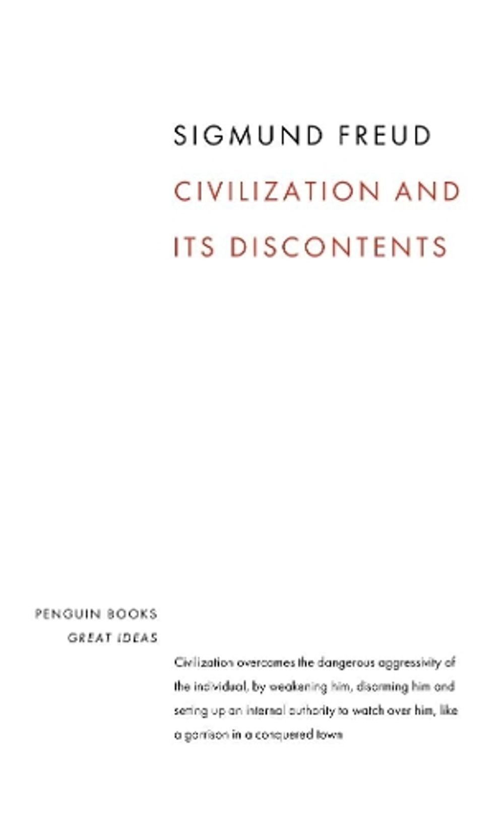 Civilization and its Discontents by Sigmund Freud - ISBN: 9780141018997