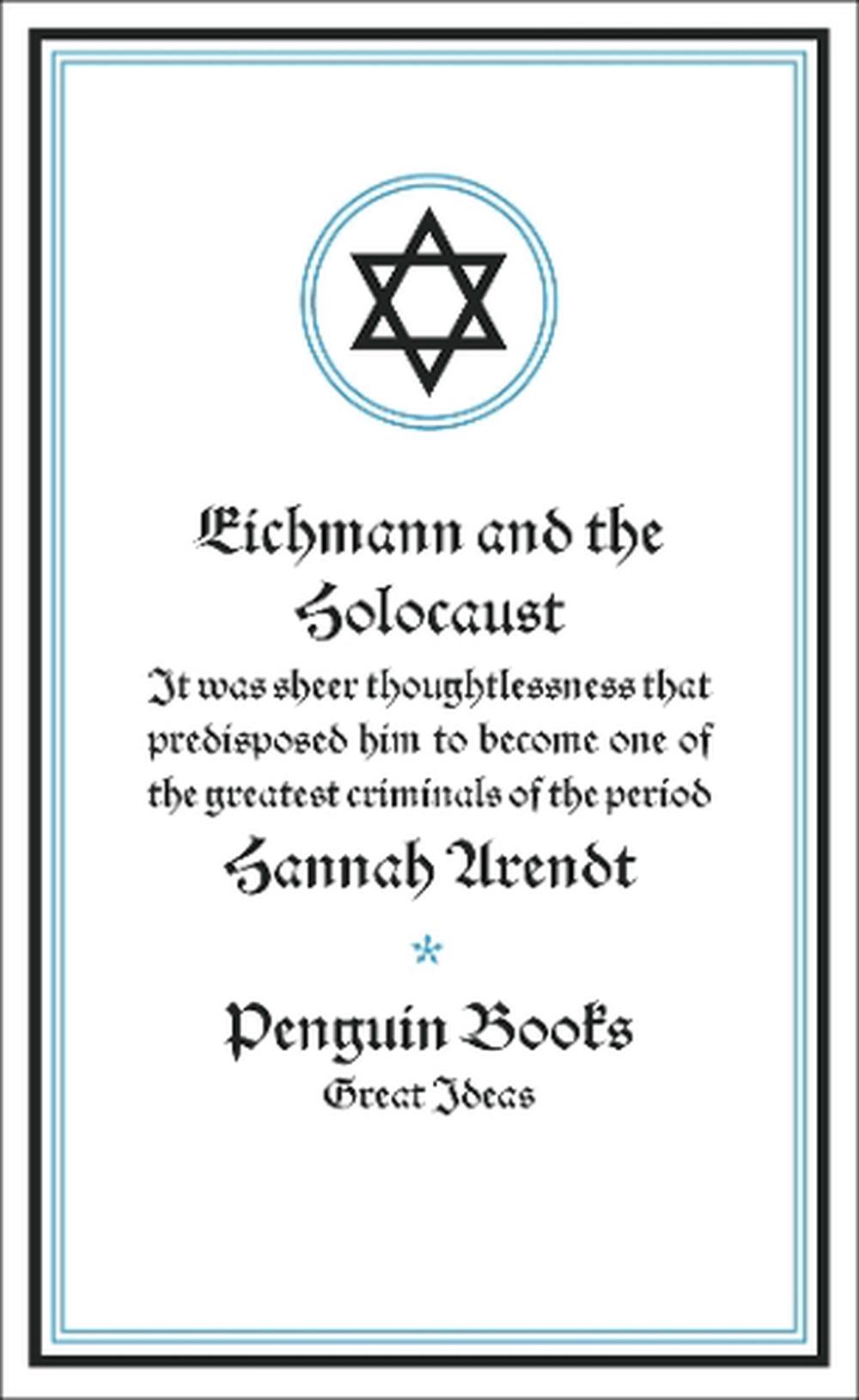 Eichmann and the Holocaust, 9780141024004
