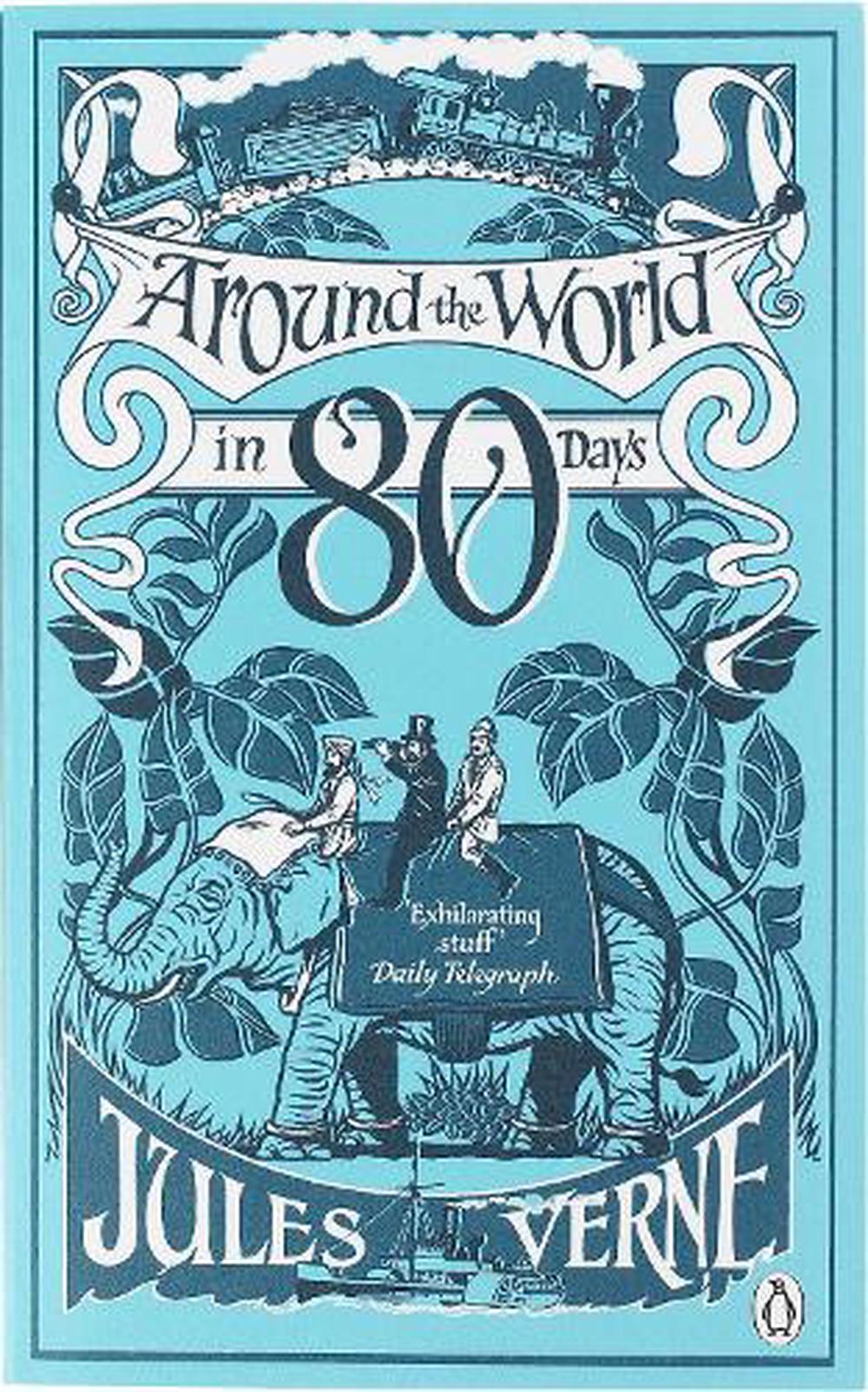 Around the World in Eighty Days by Jules Verne, Paperback