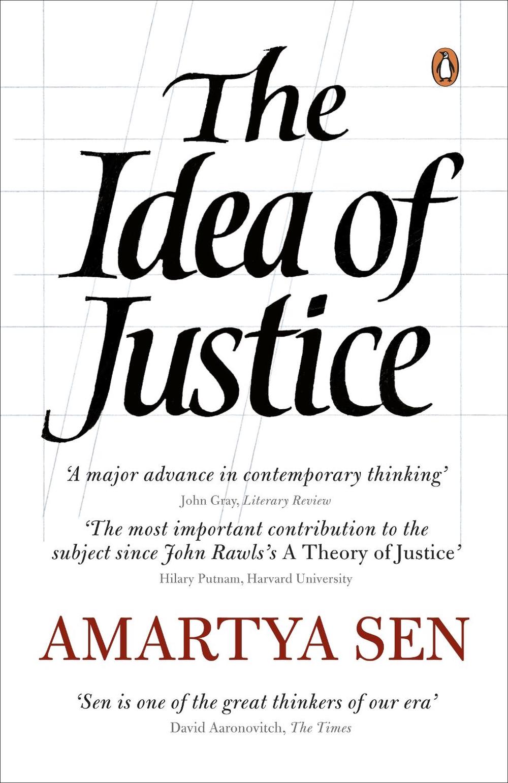 Idea of Justice by Amartya Sen, Paperback, 9780141037851 Buy online