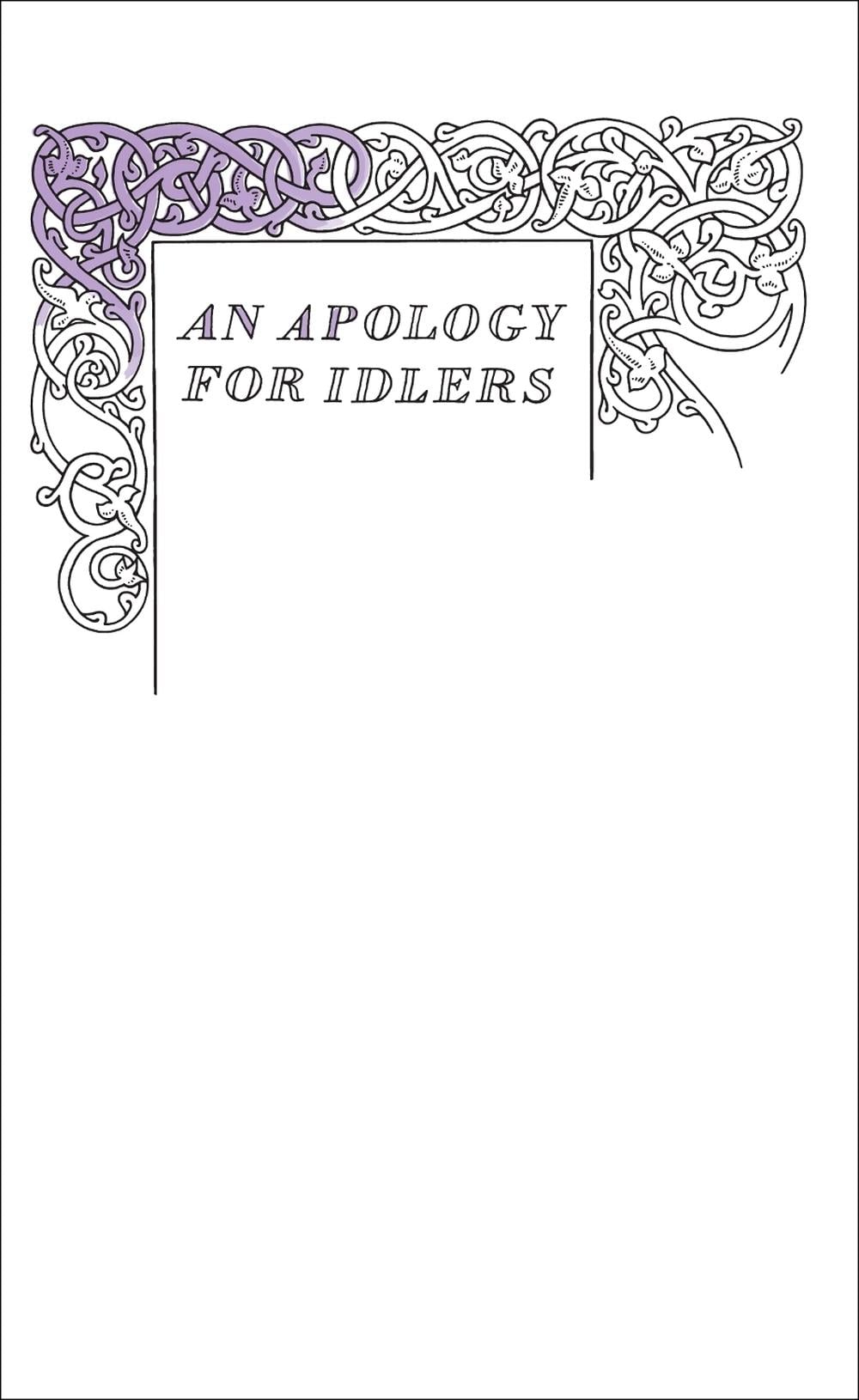 An Apology for Idlers by Robert Louis Stevenson - ISBN: 9780141043968
