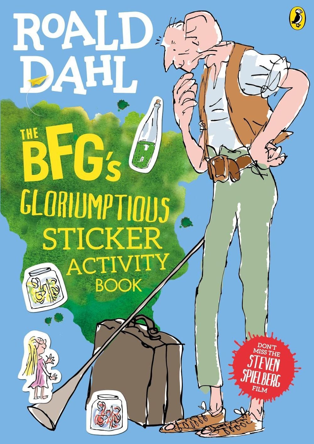 The BFG's Gloriumptious Sticker Activity Book by Roald Dahl - ISBN: 9780141361529
