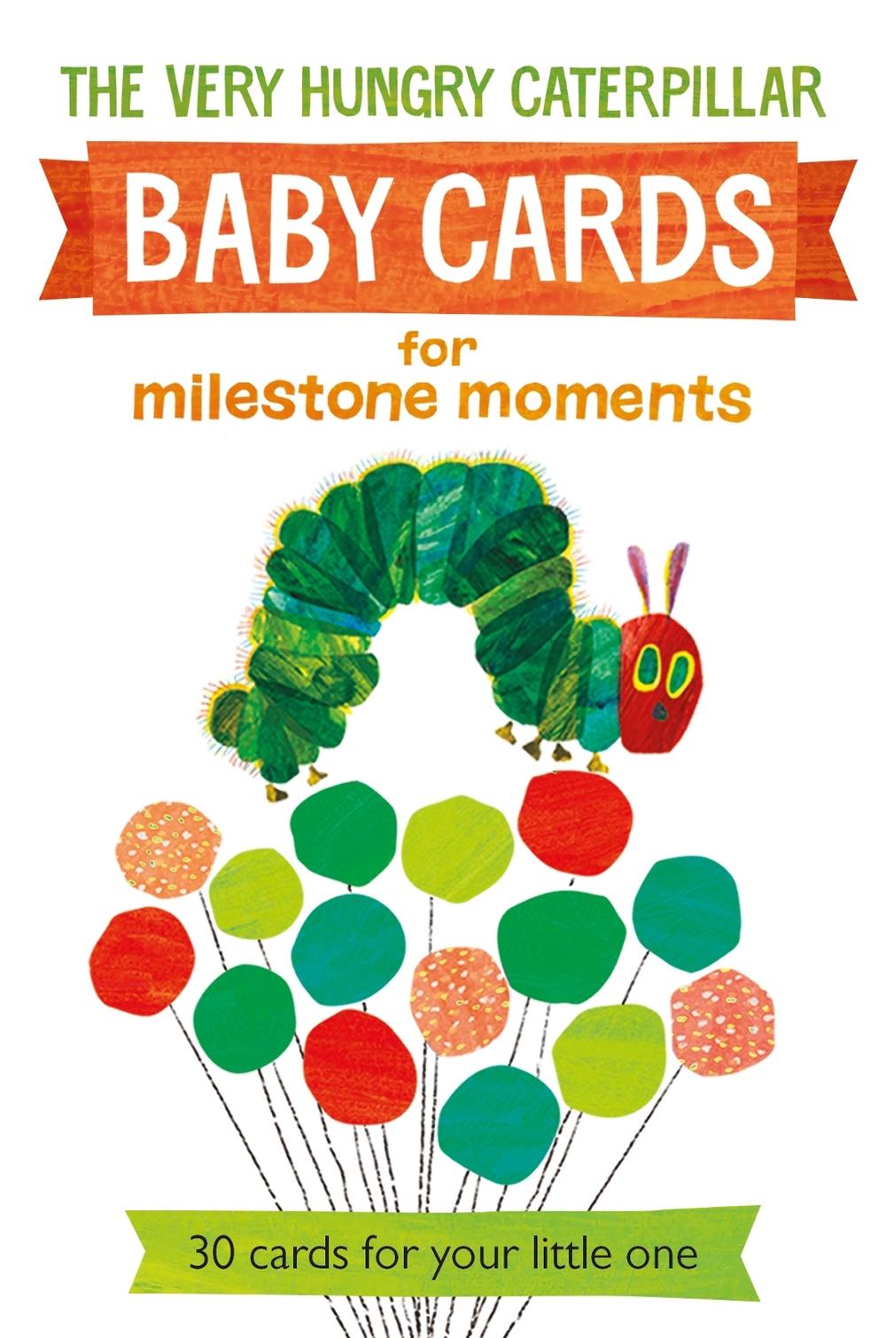 Very Hungry Caterpillar Baby Cards for Milestone Moments, 9780141368818