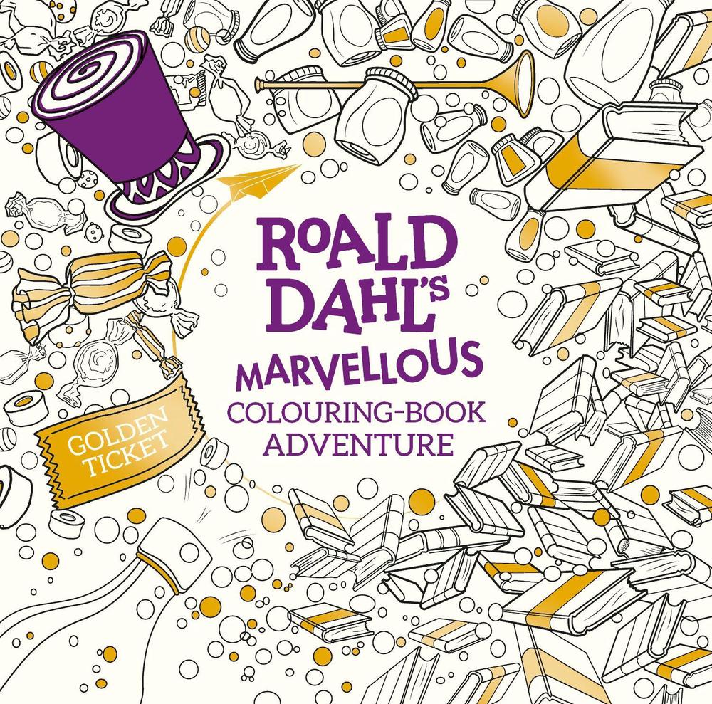 Roald Dahl's Marvellous Colouring-Book Adventure by Roald Dahl - ISBN: 9780141373546