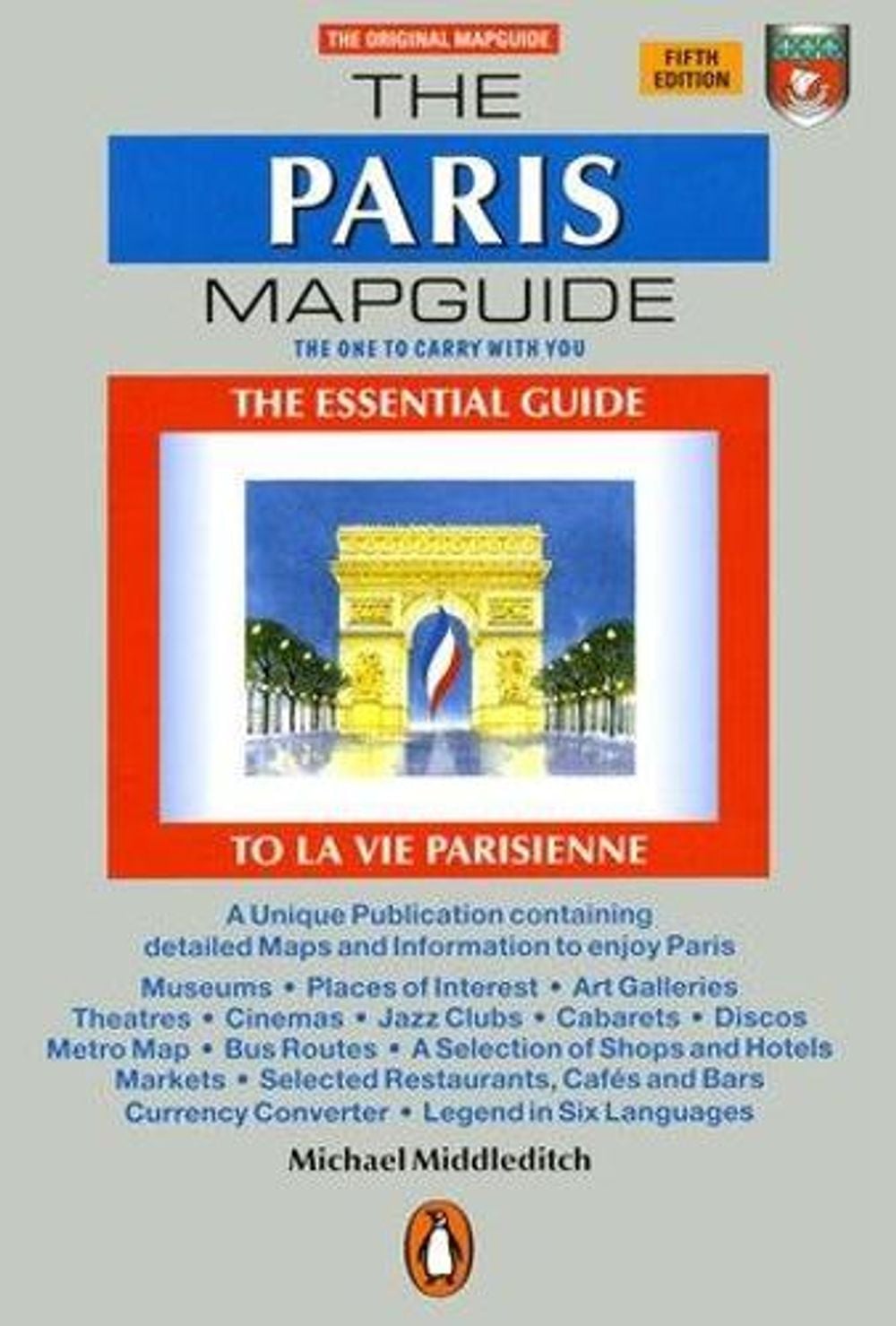The Paris Mapguide by Michael Middleditch - ISBN: 9780141469041