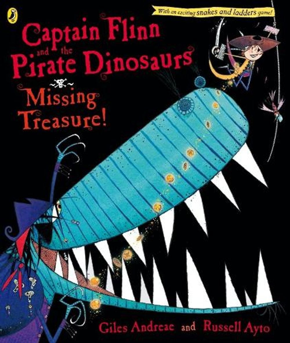 Captain Flinn and the Pirate Dinosaurs: Missing Treasure! by Giles Andreae - ISBN: 9780141500492