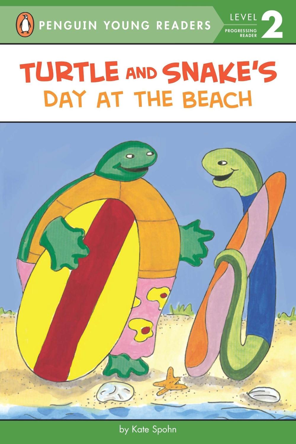 Turtle and Snake's Day at the Beach by Kate Spohn - ISBN: 9780142401576
