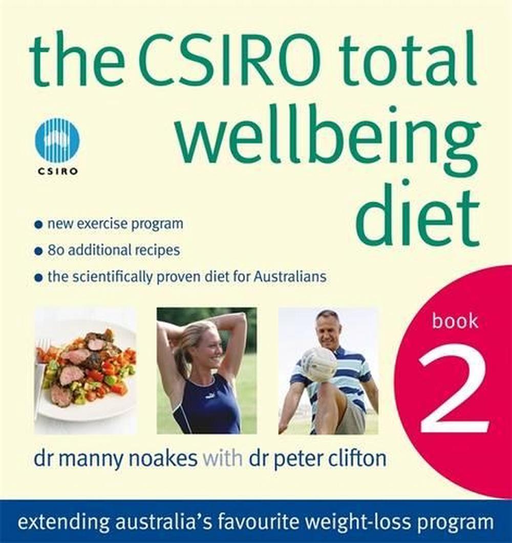 The CSIRO Total Wellbeing Diet Book 2 by Peter Clifton, Paperback