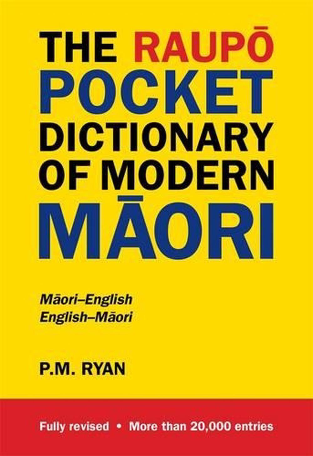 The Raupo Pocket Dictionary of Modern Maori, 9780143011927