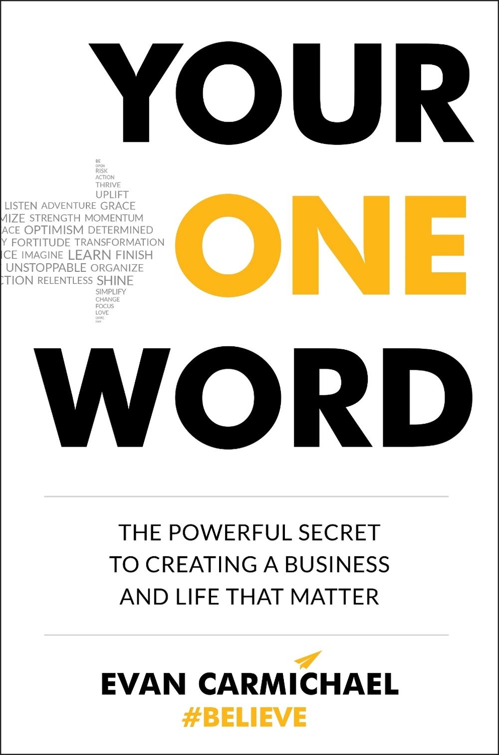 Your One Word by Evan Carmichael - ISBN: 9780143109099