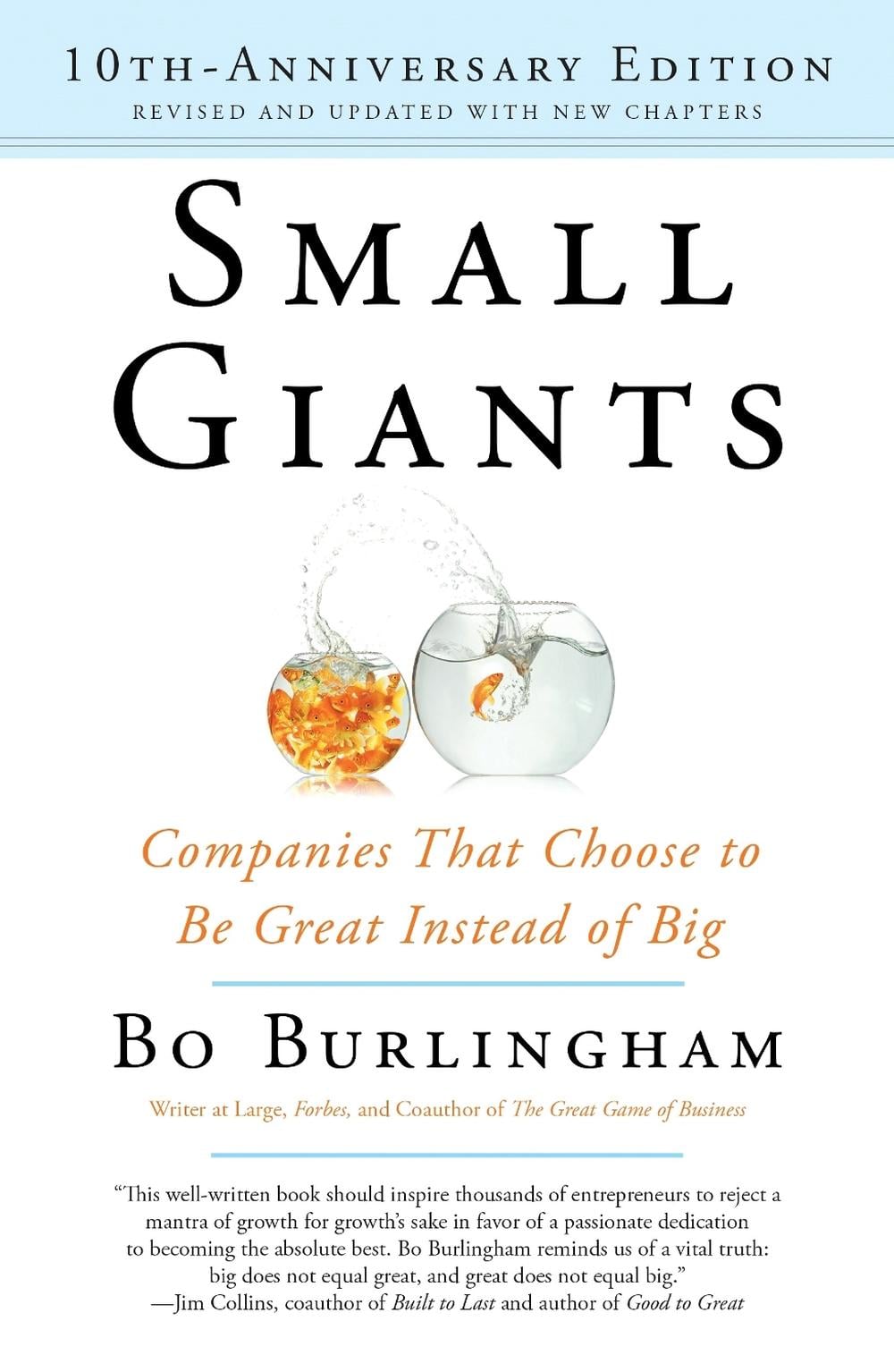 Small Giants -10th-Anniversary by Bo Burlingham - ISBN: 9780143109600