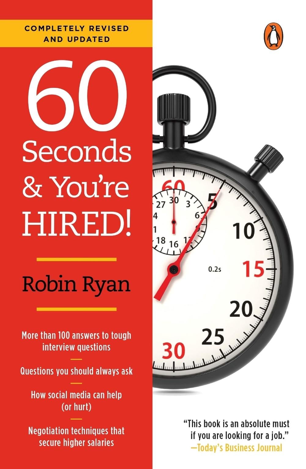 60 Seconds and You're Hired!: Revised Edition by Robin Ryan - ISBN: 9780143128502