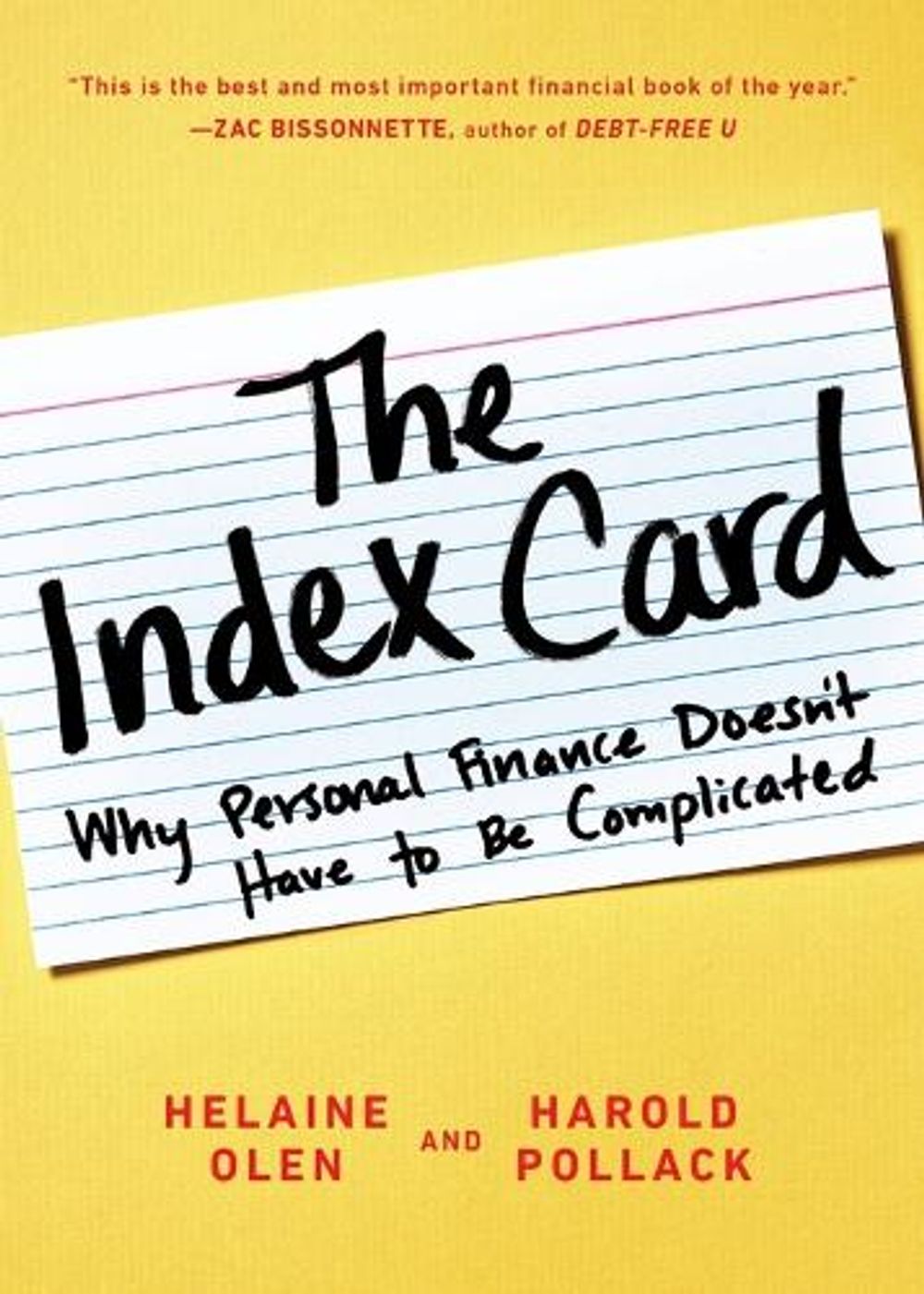 The Index Card by Helaine Olen - ISBN: 9780143130529