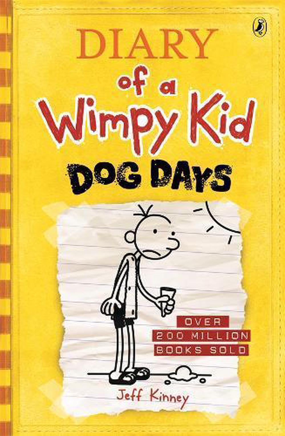 Diary of a Wimpy Kid 4 Dog Days by Jeff Kinney, Paperback