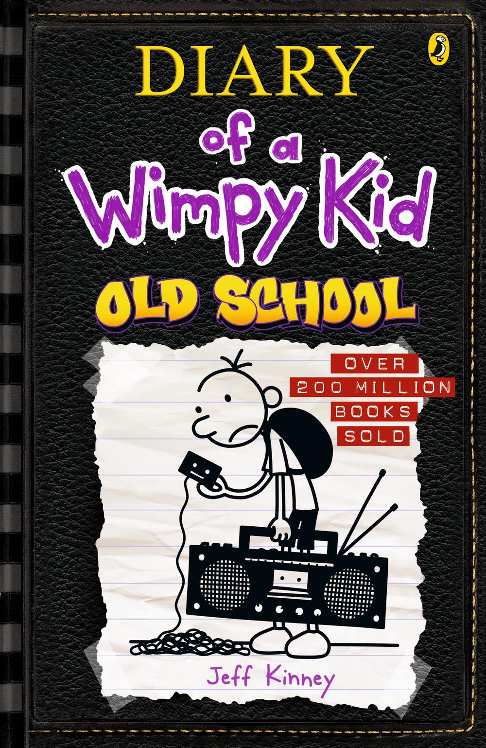 Diary of a Wimpy Kid Old School (Book 10) by Jeff Kinney, Paperback