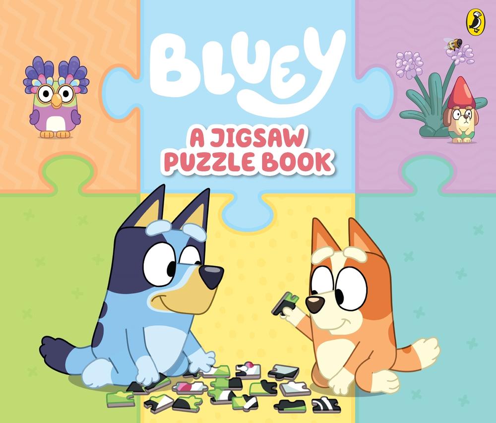 Bluey: A Jigsaw Puzzle Book, 9780143777878
