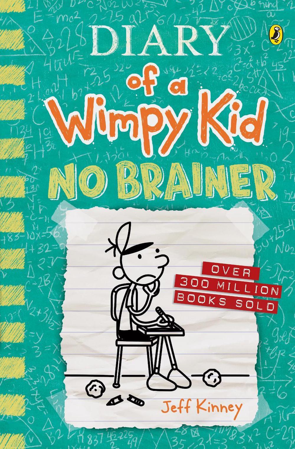 Diary of a Wimpy Kid: No Brainer (Book 18), 9780143778448