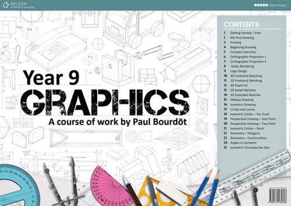 Year 9 Graphics Workbook, 1st Edition, 9780170185622