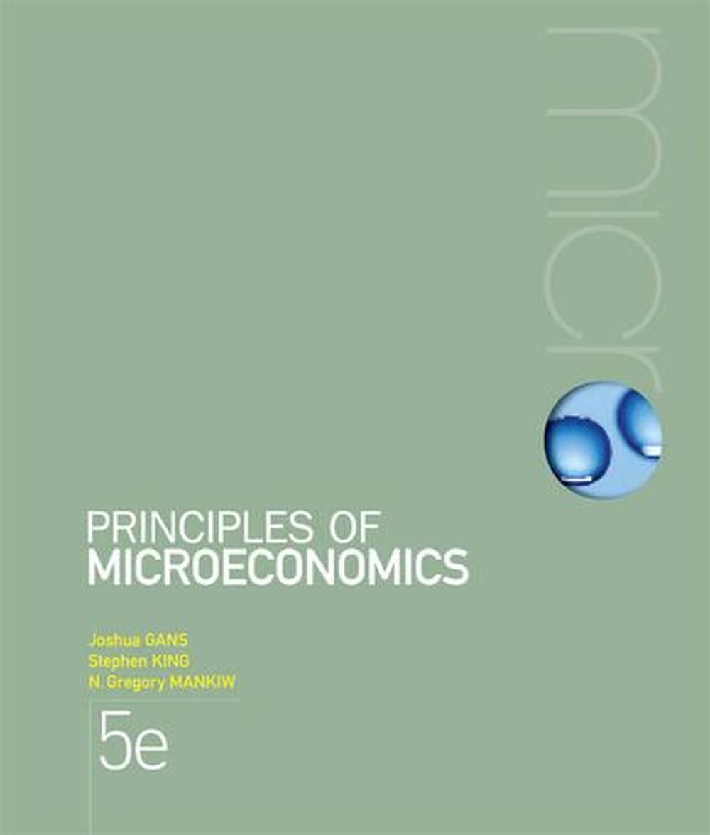 Principles Of Microeconomics By Gregory Mankiw, Paperback ...