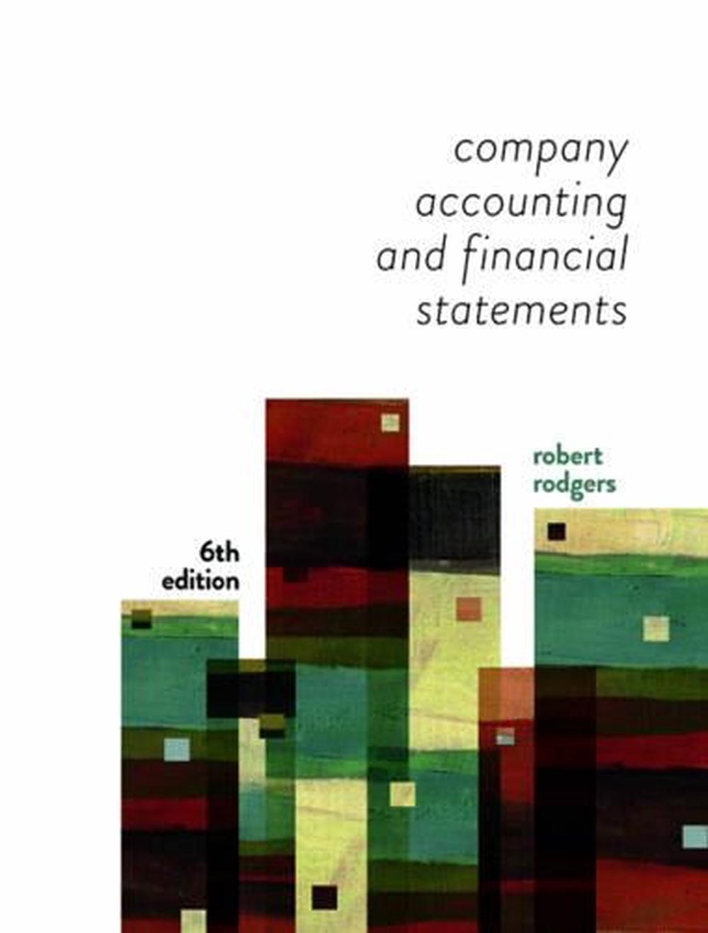 Company Accounting and Financial Statements, 9780170238007