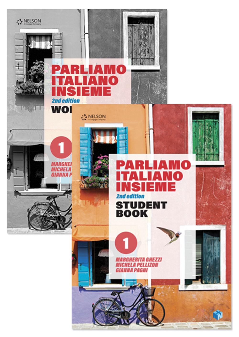 Bundle: Parliamo italiano insieme Level 1 Student Book with 1 Access Code + Parliamo italiano insieme Level 1 Workbook with 1 Access Code, 9780170445924