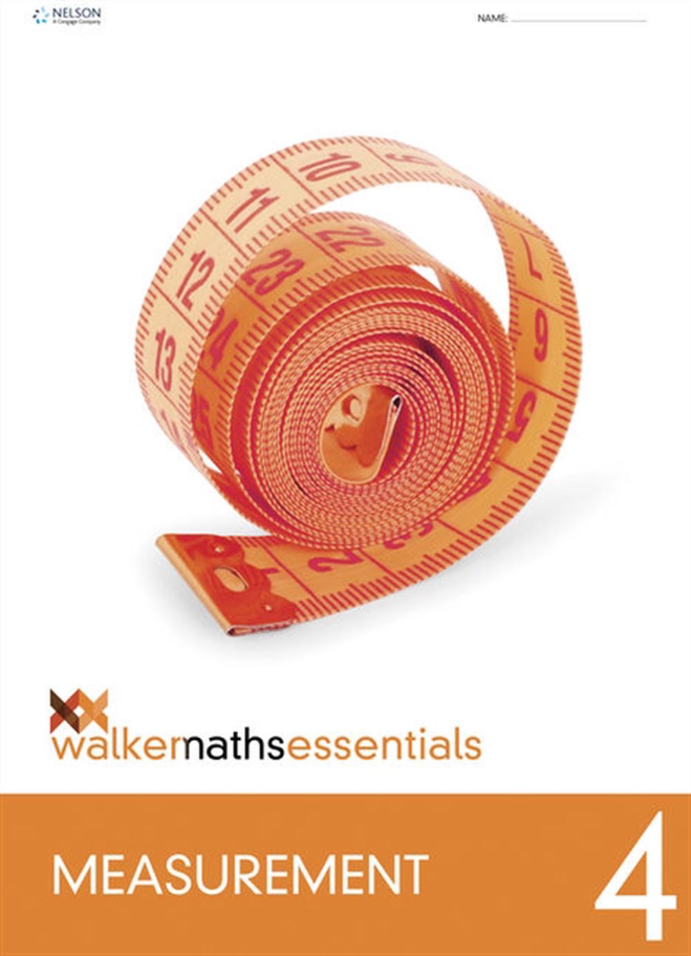 Walker Maths Essentials Measurement Level 4+ Workbook by Charlotte ...