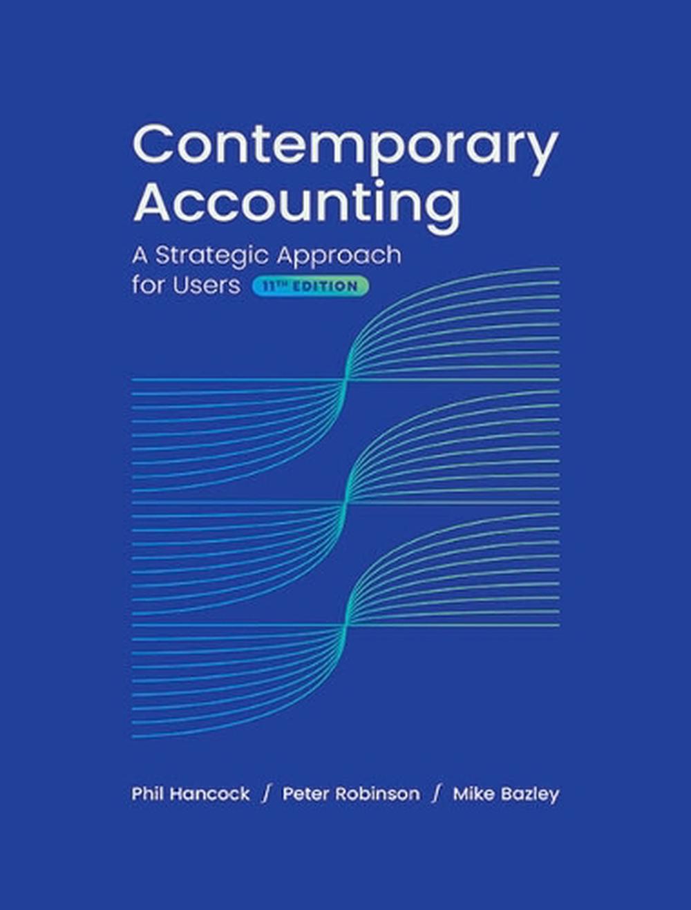Contemporary Accounting: A Strategic Approach for Users, 9780170477307