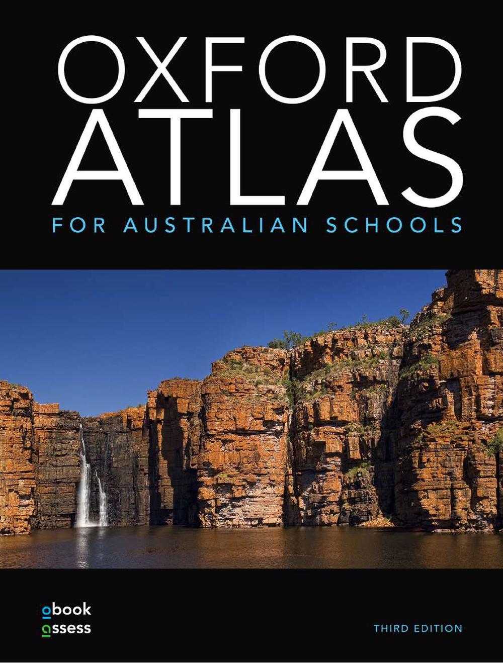 Oxford Atlas for Australian Schools + obook assess, 9780190308223