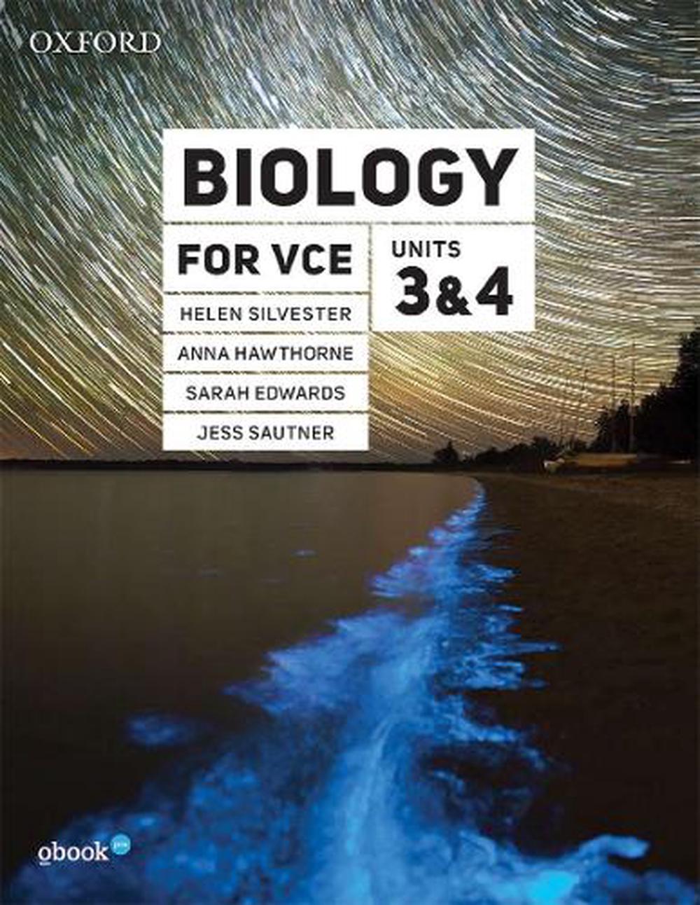 Biology for VCE Units 3 & 4 Student Book+obook pro, 9780190325589