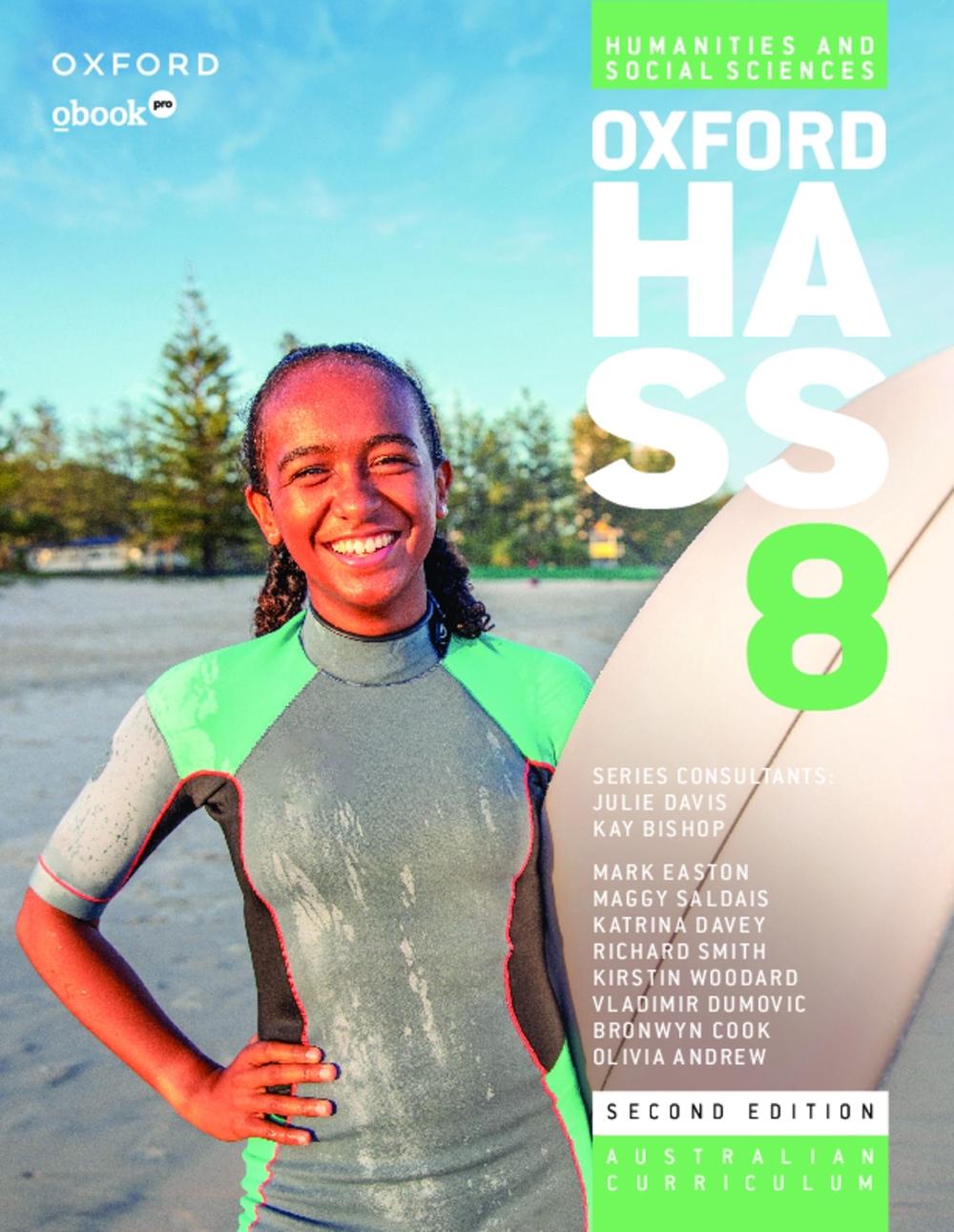 Oxford Humanities and Social Sciences 8 Student Book+obook pro, 2nd Edition, 9780190331627