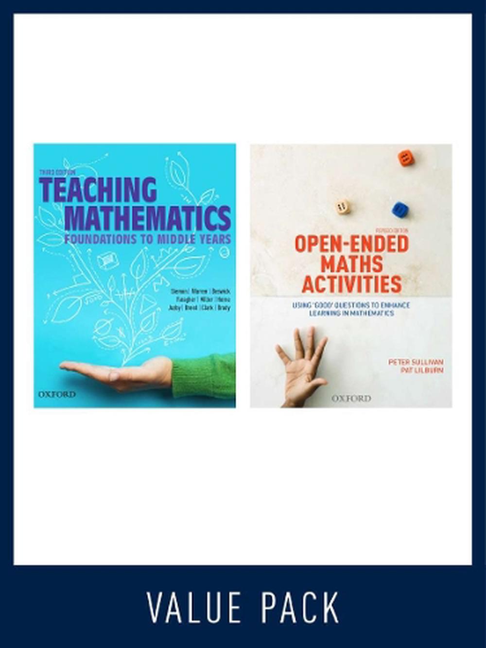 Teaching Mathematics 3E & Open Ended Maths Activities Revised Ed Value Pack, 3rd Edition, 9780190333737