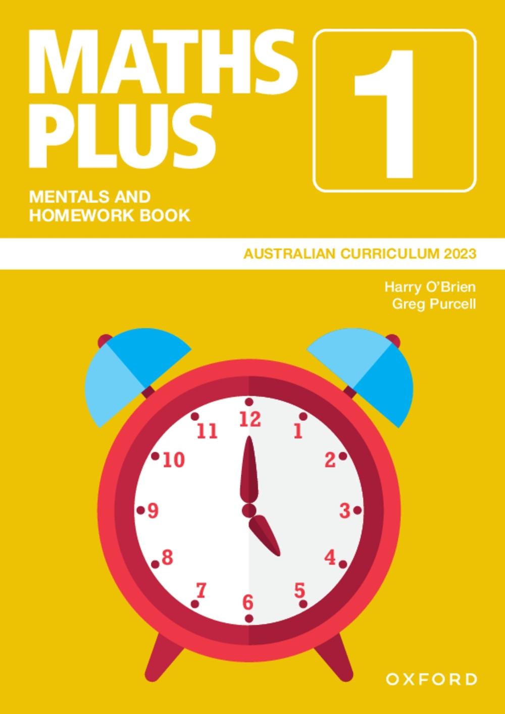 Maths Plus Australian Curriculum Mentals and Homework Book Year 1, 9780190337520