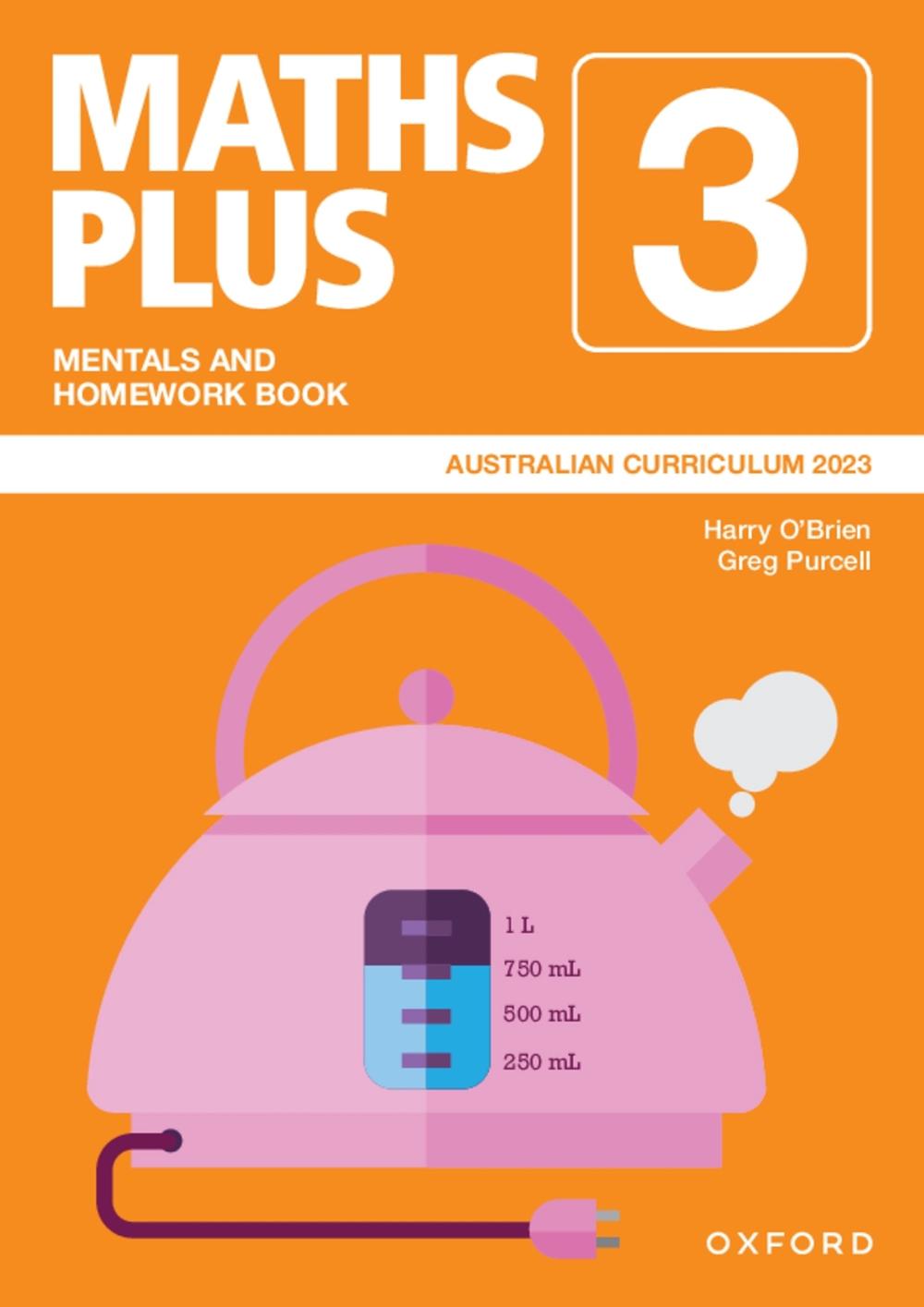 Maths Plus Australian Curriculum Mentals and Homework Book Year 3, 9780190337544