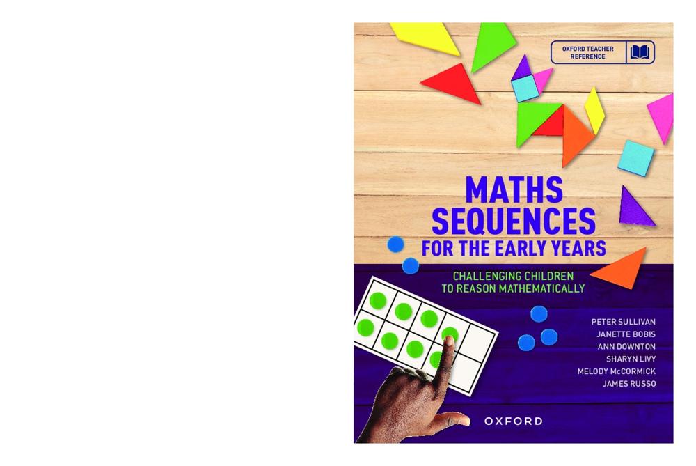 Maths Sequences for the Early Years F-2 by Sullivan - ISBN: 9780190338541