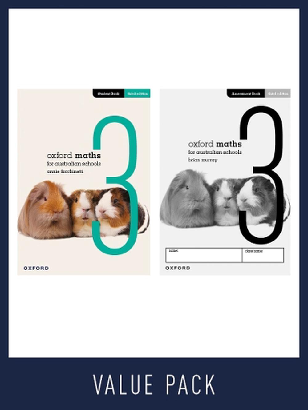 Oxford Maths for Australian Schools Value Pack Year 3, 3rd Edition, 9780190341879