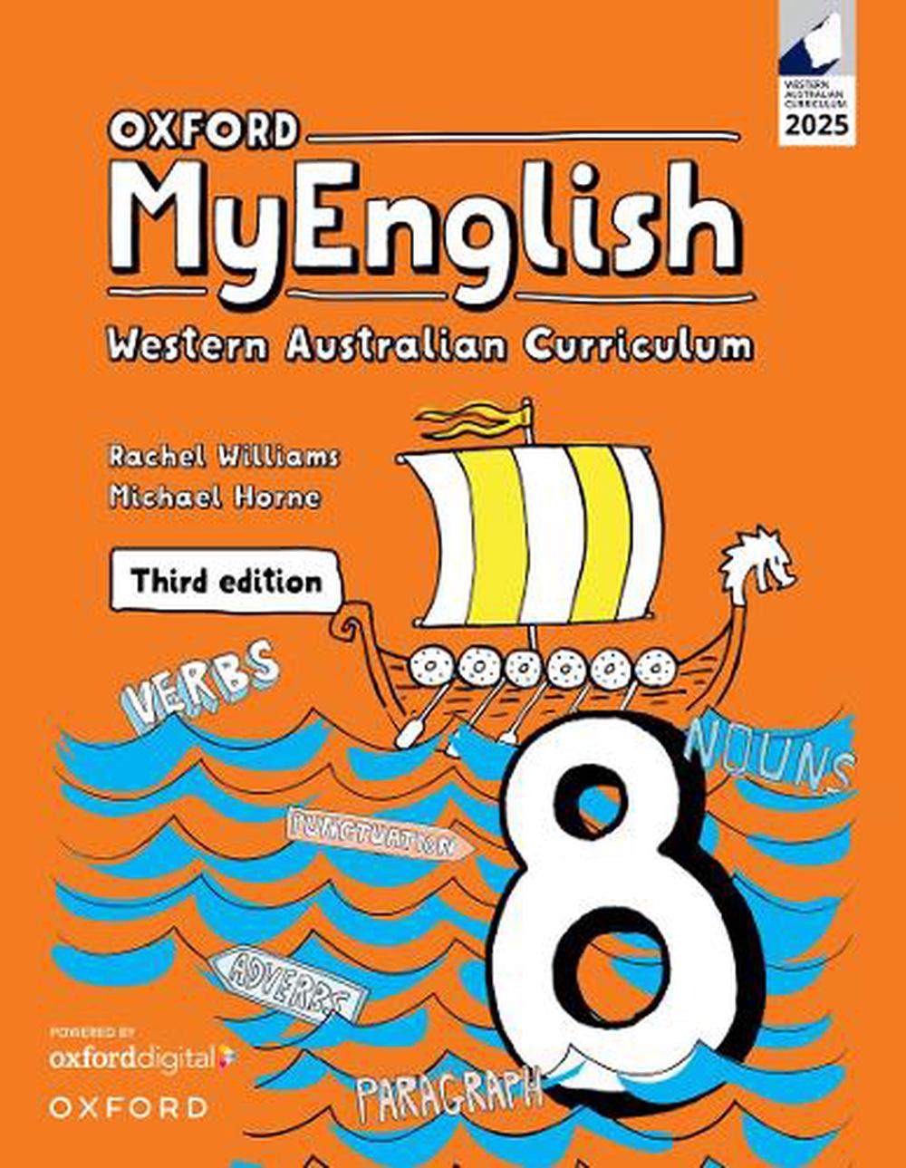 Oxford MyEnglish 8 Student Workbook+obook pro, 3rd Edition, 9780190342395