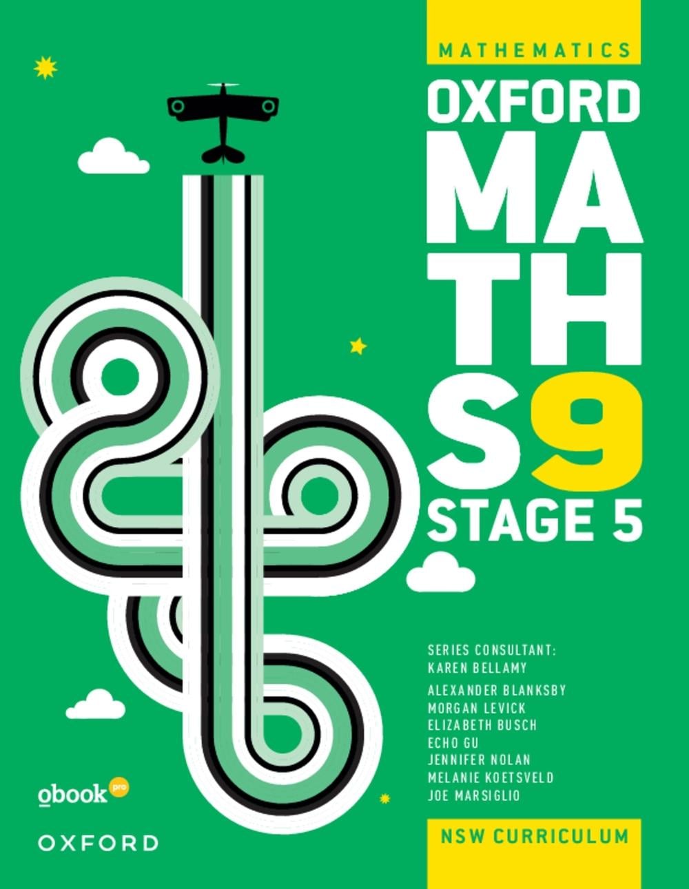 Oxford Maths 9 Stage 5 Student Book+obook pro by Bellamy - ISBN: 9780190342685