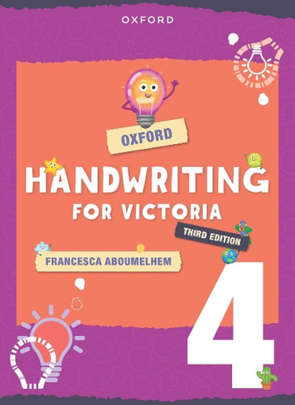 Oxford Handwriting for Victoria Year 4, 3rd Edition, 9780190346485