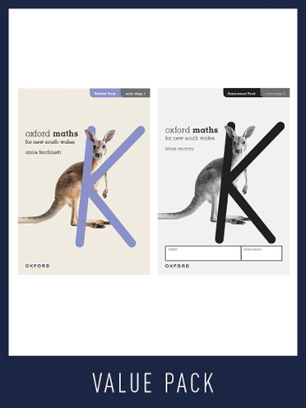 Oxford Maths for New South Wales Value Pack Year K, 9780190346720