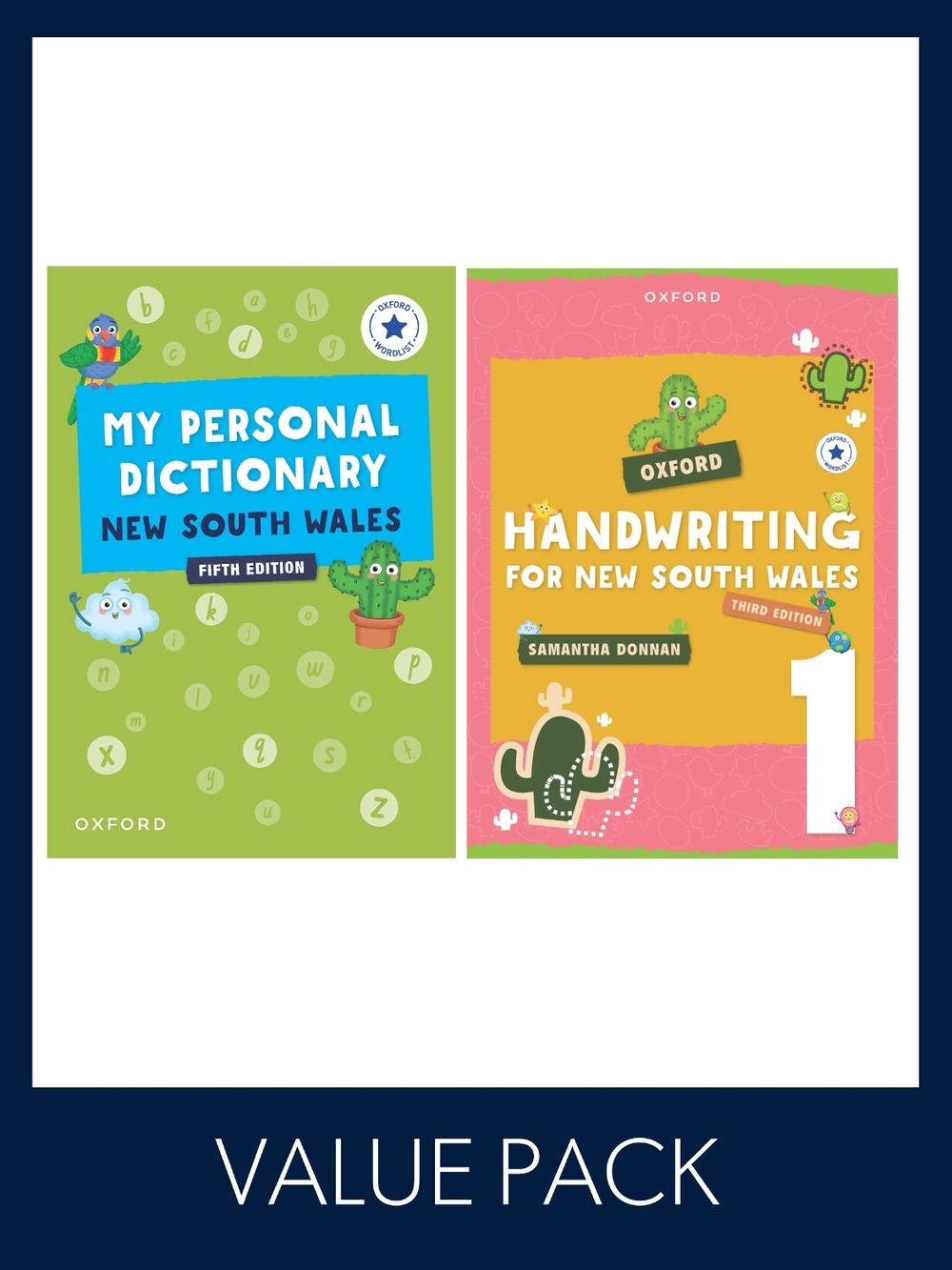 Hand Writing Values Oxford Handwriting Value Pack NSW Year 1 by Oxford University Press ...