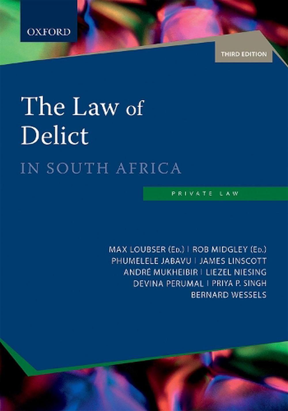 Law Of Delict In South Africa By Phumelele Jabavu, Paperback ...