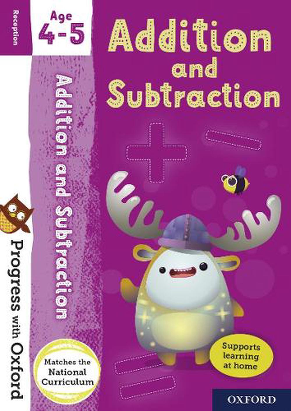 Progress with Oxford: Progress with Oxford: Addition and Subtraction Age 4-5 - Practise for School with Essential Maths Skills, 9780192765604