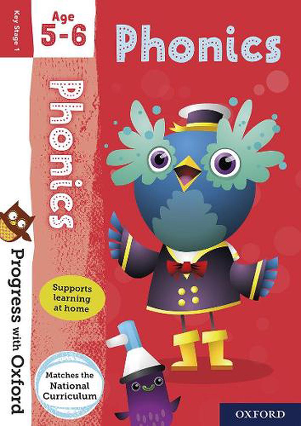 Progress with Oxford: Progress with Oxford: Phonics Age 5-6- Practise for School with Essential English Skills, 9780192765840
