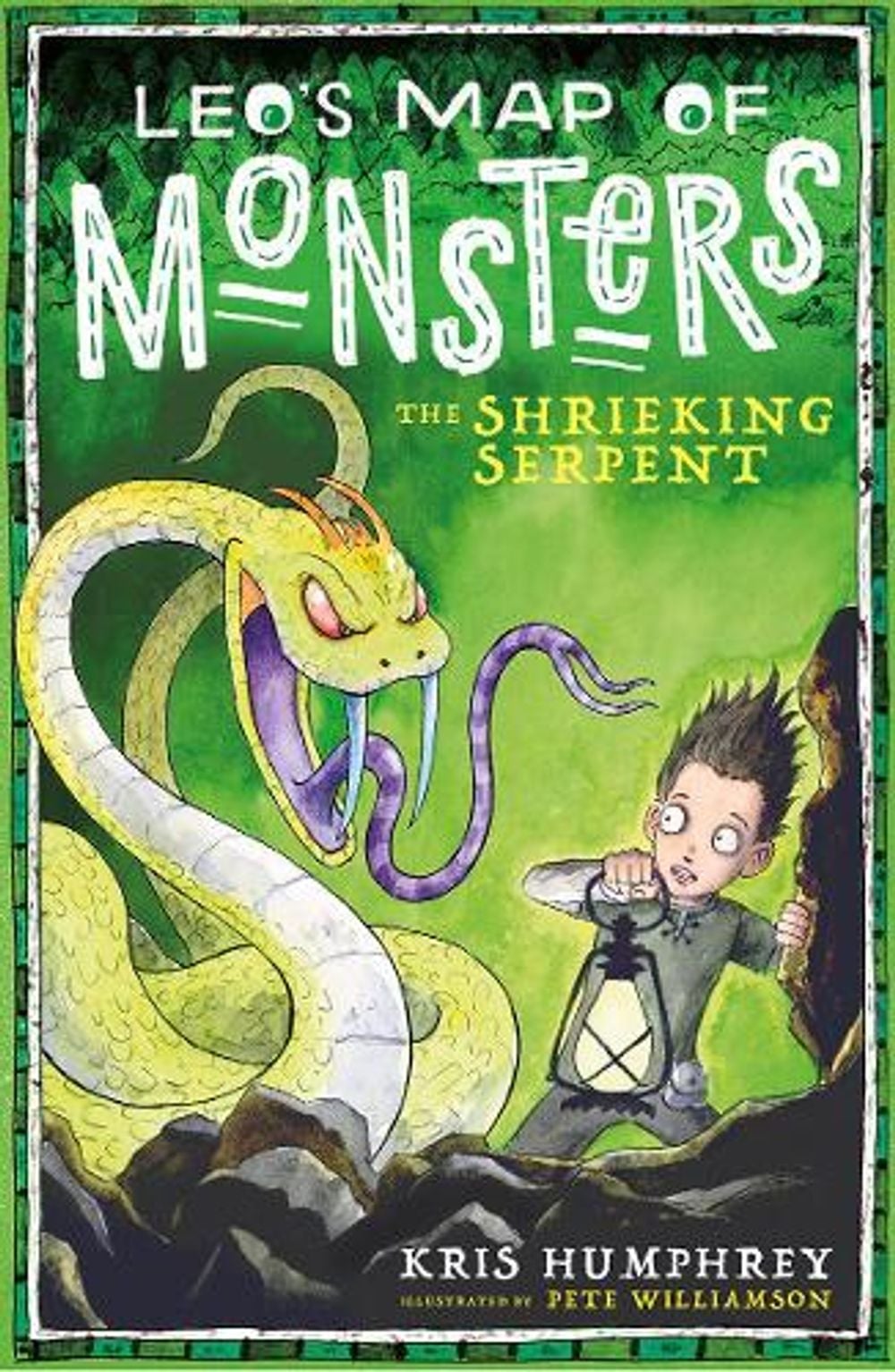 Cover of Leo’s Map of Monsters: The Shrieking Serpent