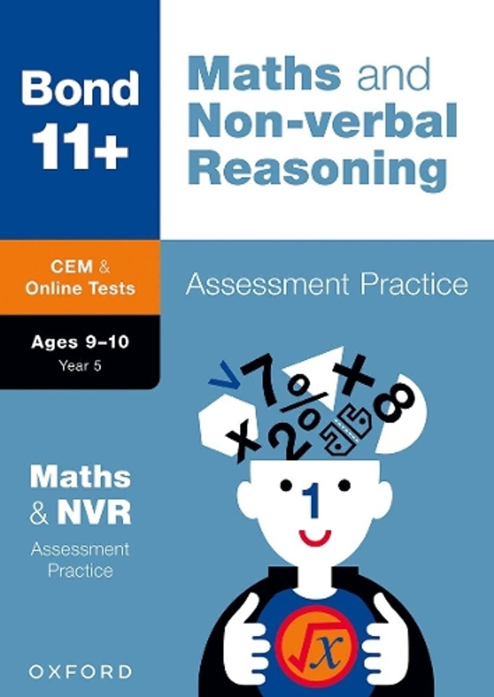 Bond 11+ CEM Maths & Non-verbal Reasoning Assessment Practice 9-10 ...