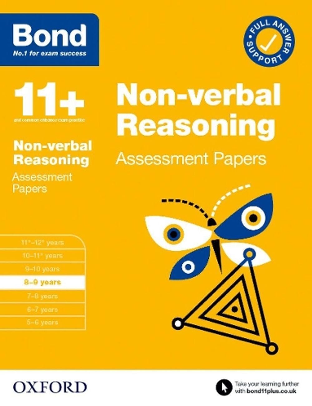 Bond 11+ Non-verbal Reasoning Assessment Papers 8-9 years (for GL ...