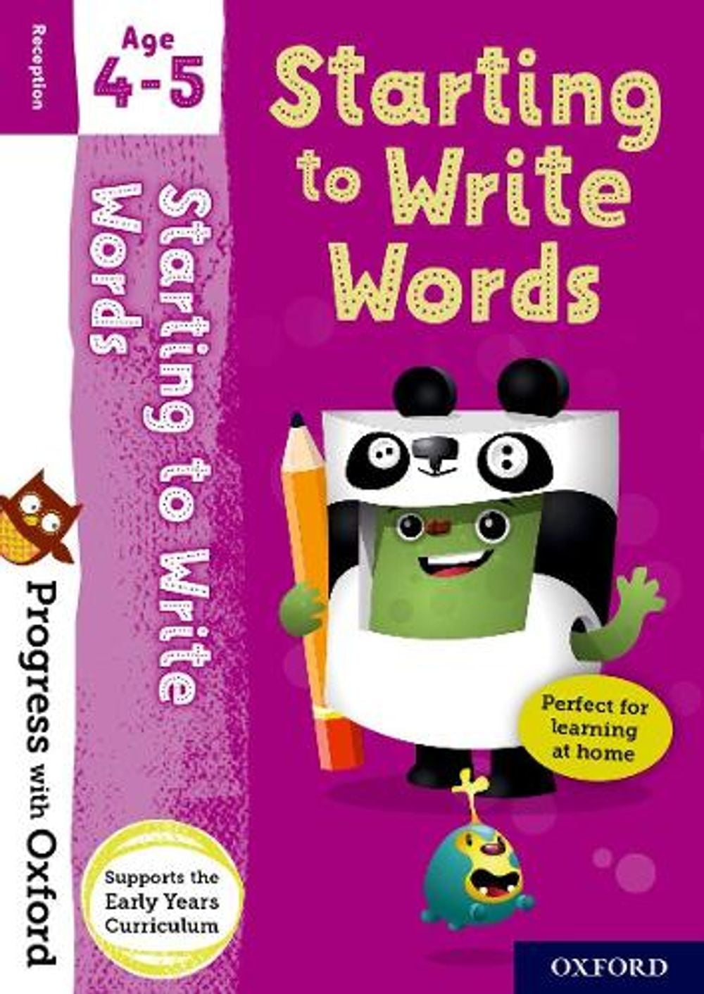 Progress with Oxford: Starting to Write Words, 1st Edition by Eileen Jones - ISBN: 9780192780706